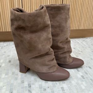 Stuart Weitzman Over The Knee/Foldover Tall Boots